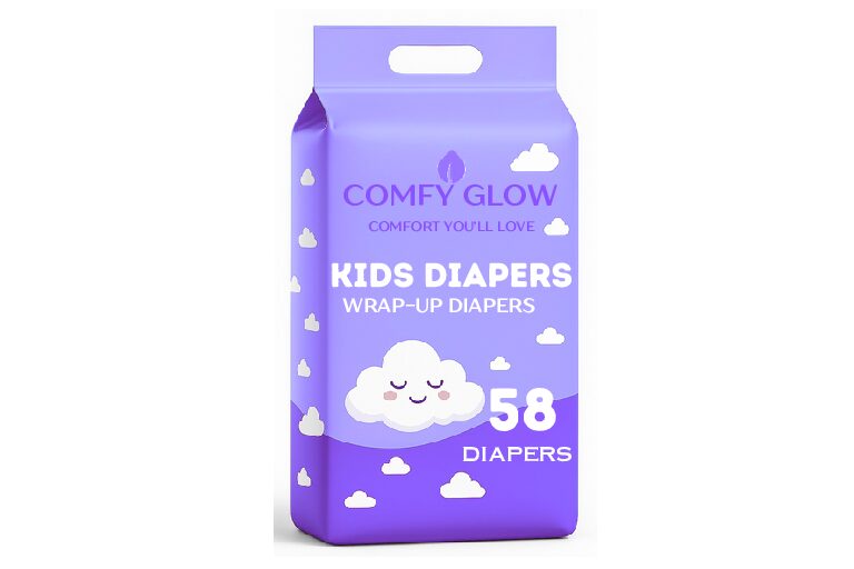 BabyFlex Everyday Tape-Style Diapers – Adjustable Comfort for Active Little Ones